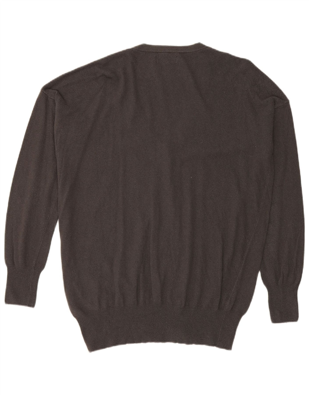 Męski sweter rozpinany Trussardi XL, szara wiskoza
