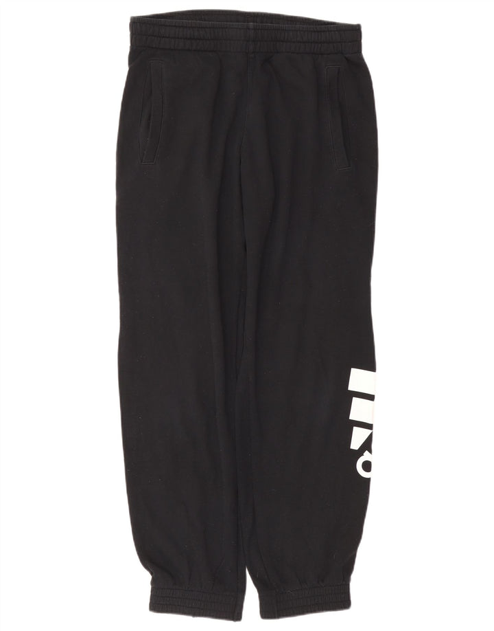 Męskie spodnie dresowe Adidas Climalite Graphic Medium Black