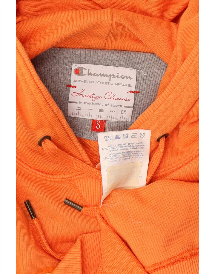 Sweter z kapturem Champion Womens Heritage Classics Graphic UK 10 Small Orange