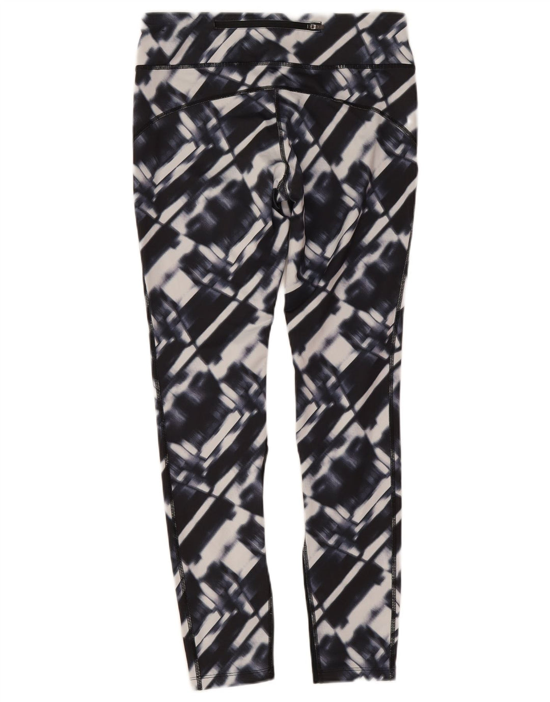 Damskie legginsy Nike Dri Fit UK 12, średni granatowy, geometryczny poliester