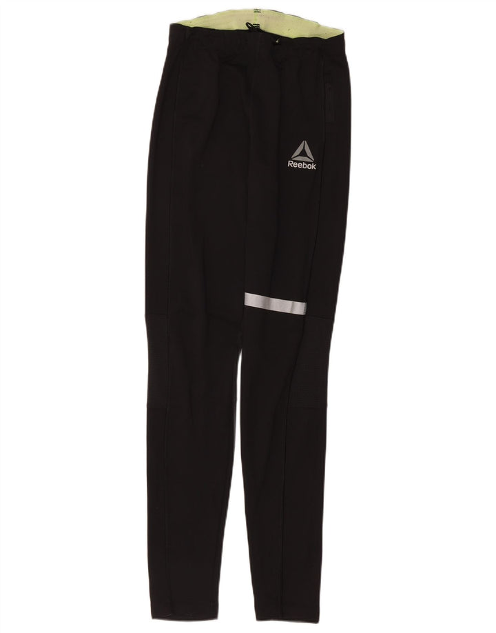 Legginsy Damskie REEBOK UK 12 Średni Czarny