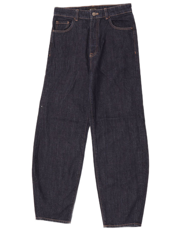 Damskie jeansy z wysokim stanem Massimo Dutti EU 36 XS W26 L28 Granatowe