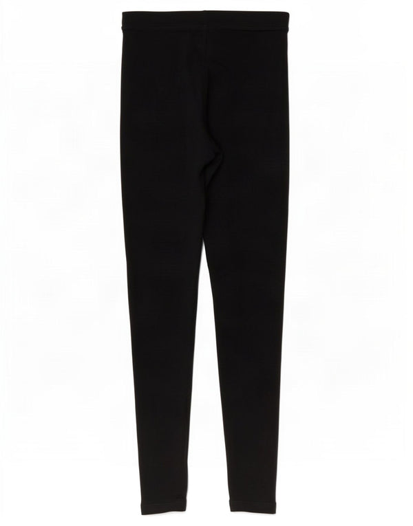 Legginsy damskie Marks & Spencer UK 10, małe, czarne, bawełniane