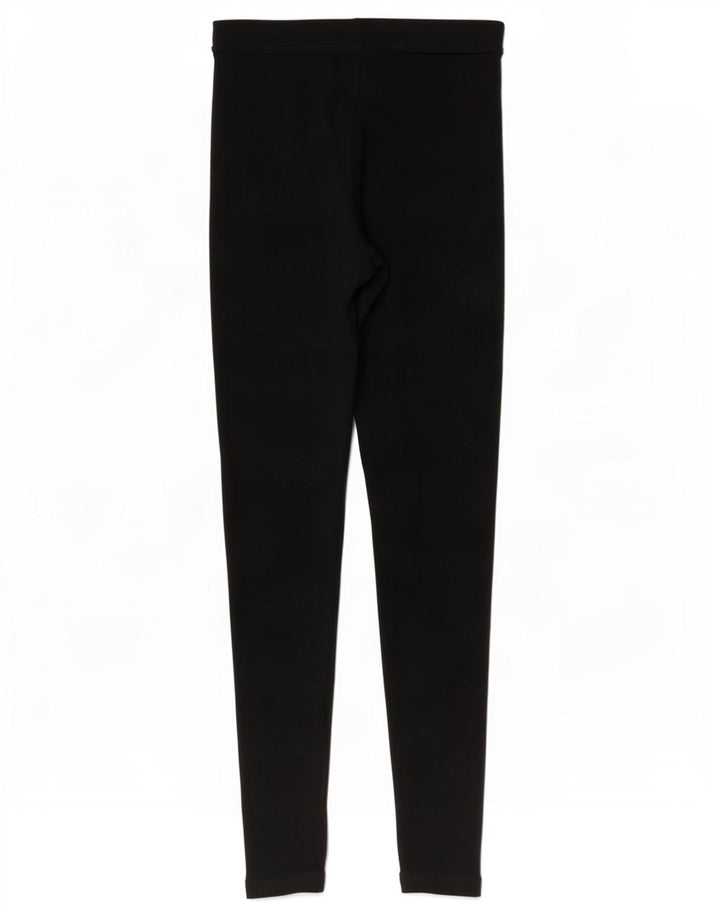 Legginsy damskie Marks & Spencer UK 10, małe, czarne, bawełniane