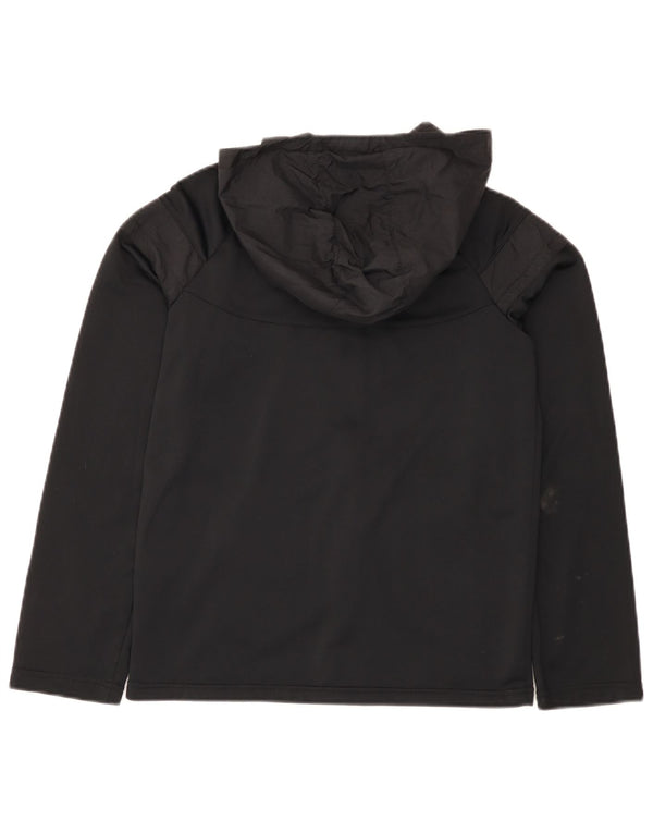 Dziewczęcy sweter z kapturem i zamkiem Nike 13-14 lat XL, czarny poliester