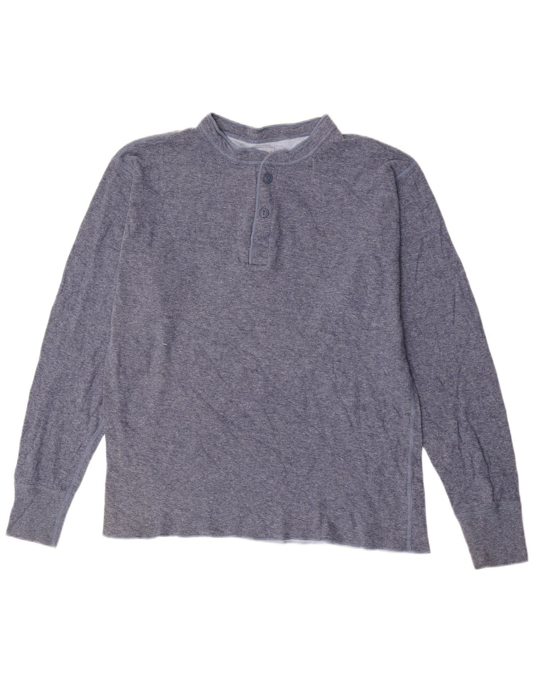 Męski top z długim rękawem L.L.Bean, duży, niebieski, bawełniany