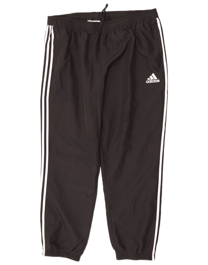 Adidas Męskie spodnie dresowe Joggery 2XL Czarny poliester