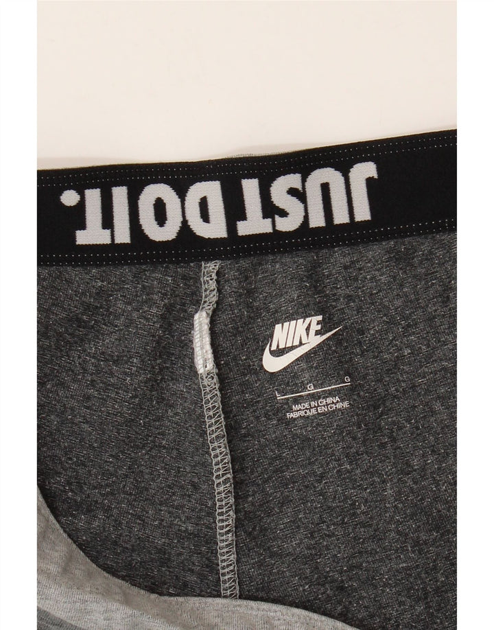 Damskie legginsy NIKE Graphic UK 14, duże, szare