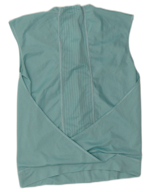 Adidas Damska Kamizelka Clima 365 Top UK 10 Mały Niebieski Poliester