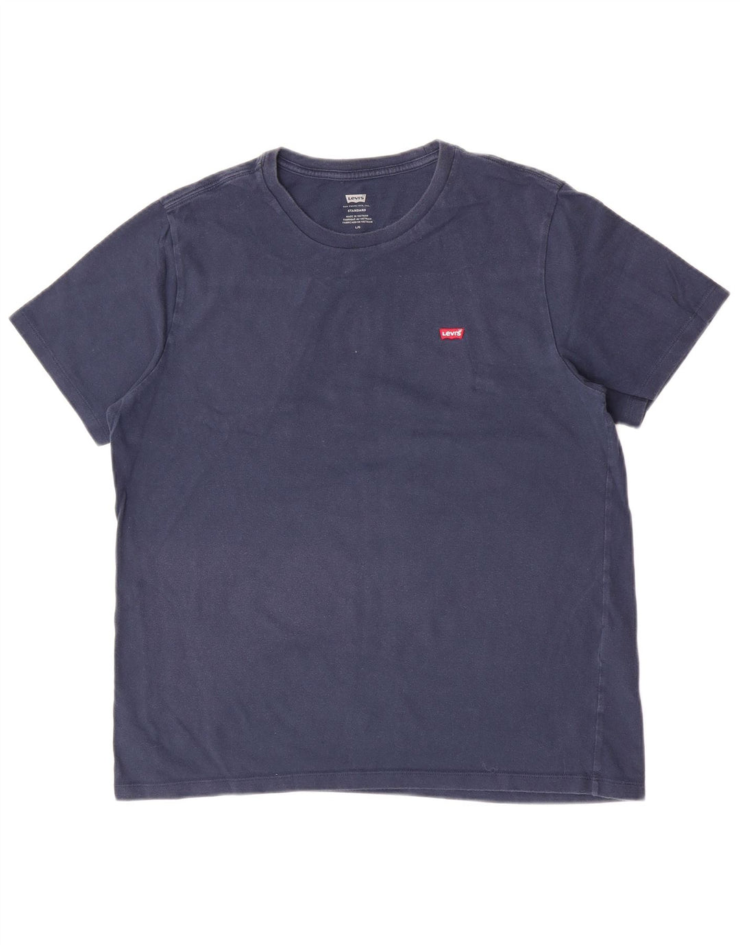Męski T-shirt Levi's Top, duży, granatowy, bawełniany