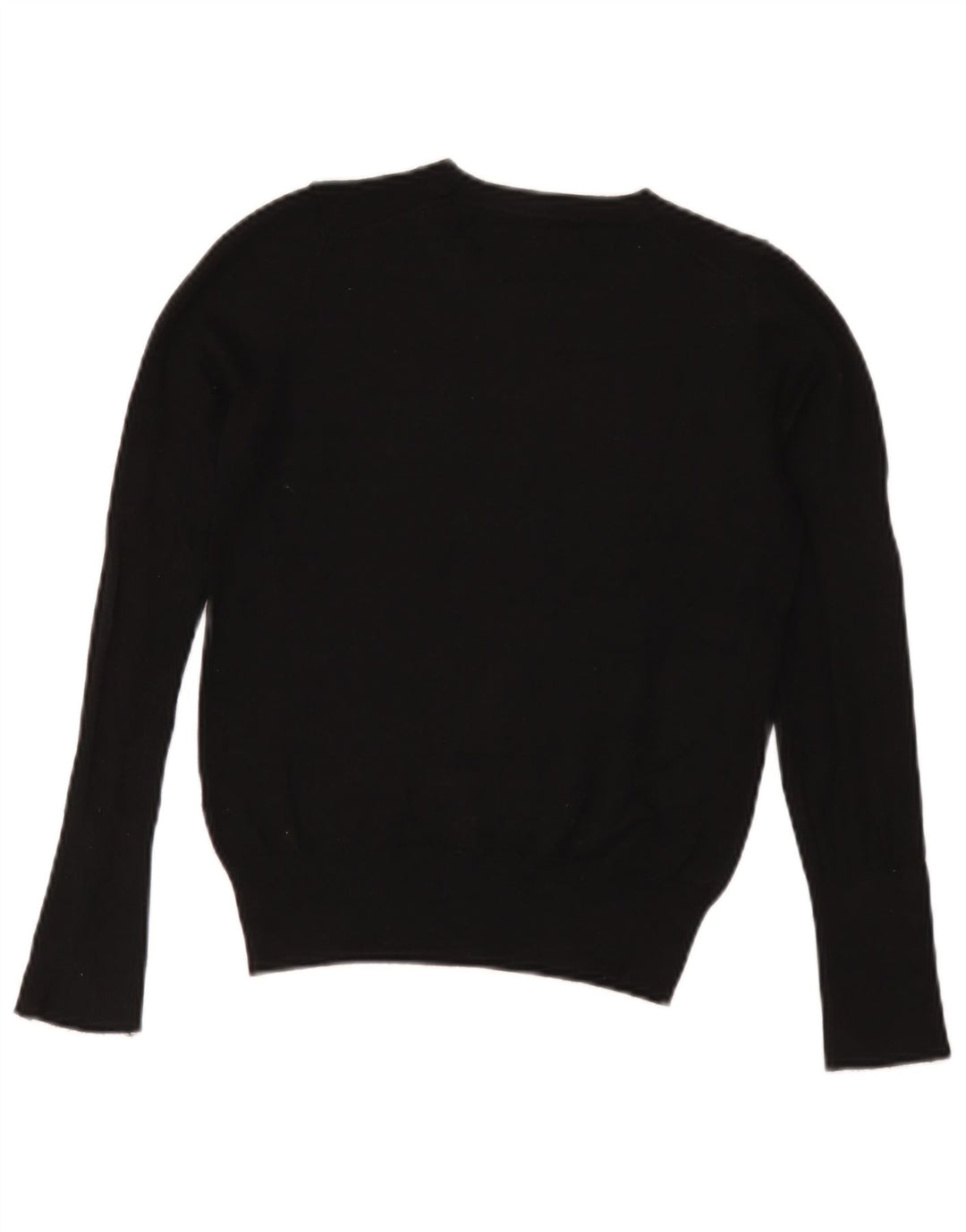 Sweter damski Zara z okrągłym dekoltem UK 10, mały, czarny
