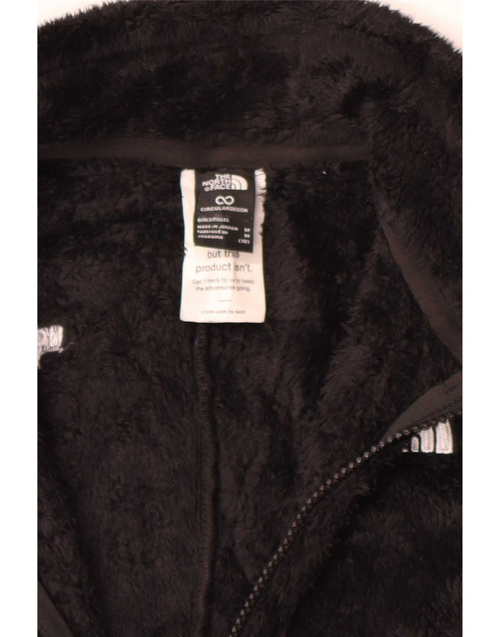 Kurtka polarowa dziewczęca The North Face 9-10 lat, średnia, czarna, poliestrowa