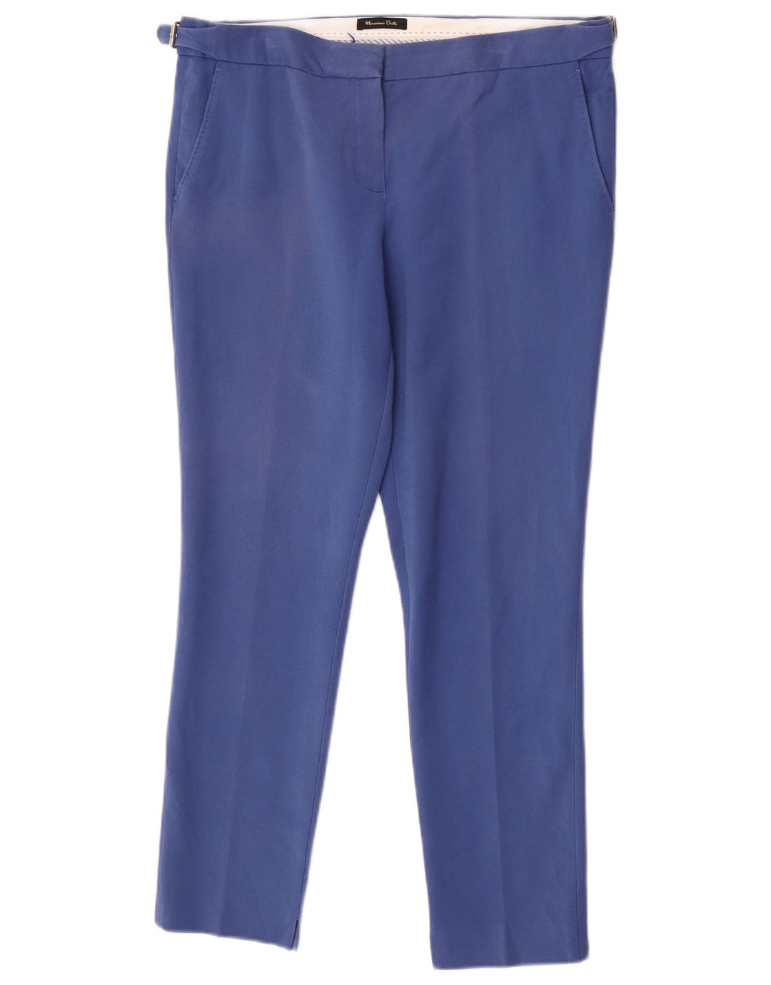 Spodnie damskie Massimo Dutti Slim Chino EU 42 Large W32 L27 Niebieskie
