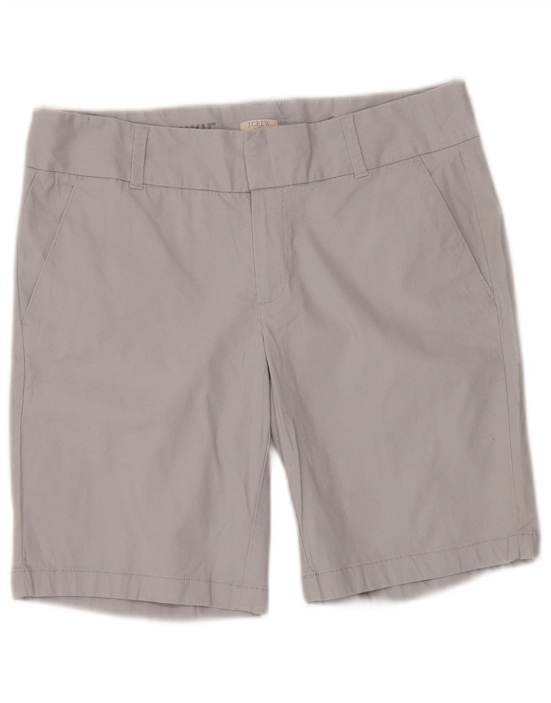 Damskie spodenki Chino J. CREW US 6 Medium W30, szara bawełna
