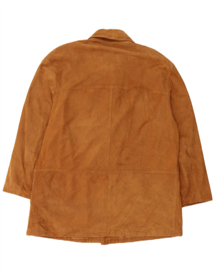 Zamszowa kurtka męska Jean Gabriel UK 40 Large Brown