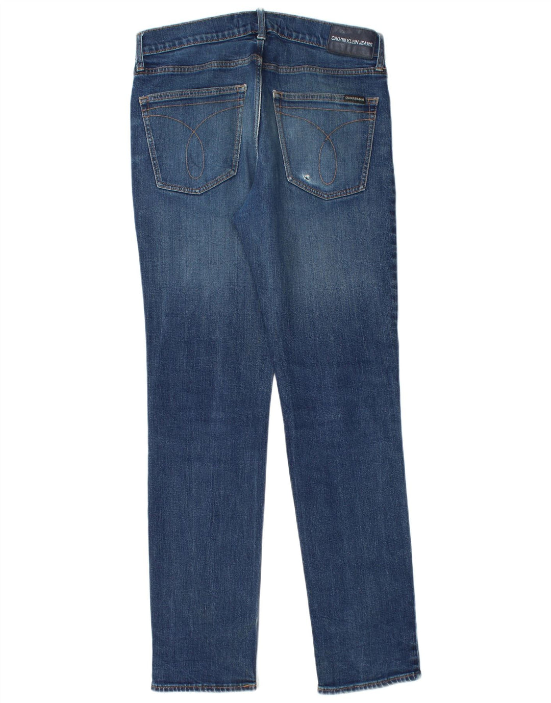 Męskie dżinsy Calvin Klein W32 L34 Niebieskie bawełniane