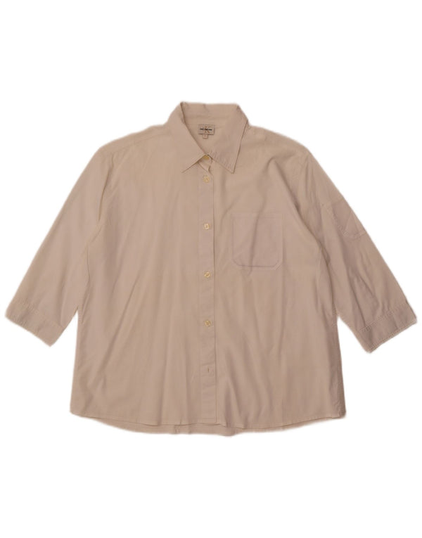 Damska koszula z rękawem 3/4 CALVIN KLEIN JEANS UK 16, duża w kolorze złamanej bieli