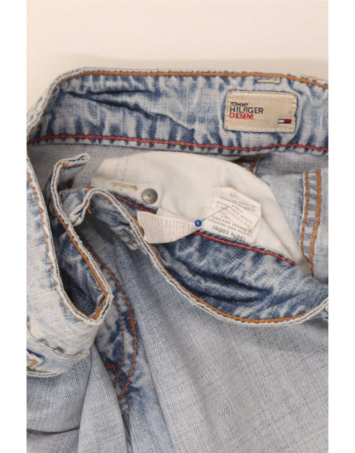 Damskie jeansy Capri Tommy Hilfiger W30 L21 Niebieskie bawełniane
