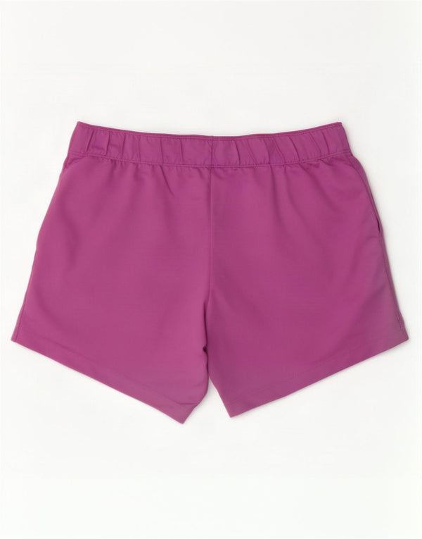 Damskie spodenki sportowe Nike Dri Fit UK 14, średni fiolet, poliester