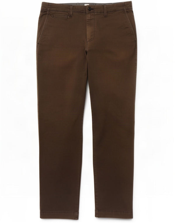 Męskie spodnie chino Gap Slim Fit W34 L32 Szara bawełna