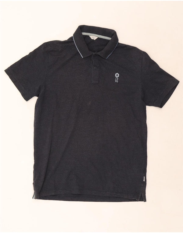 Męska koszulka polo Jack & Jones, duża, granatowa, bawełniana