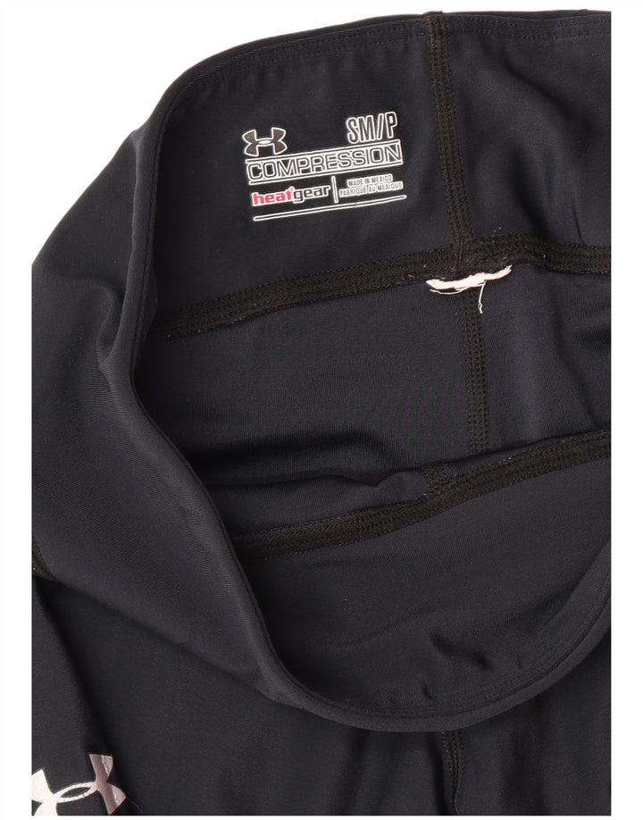 Damskie legginsy Capri UNDER ARMOUR Heat Gear UK 8, małe, granatowe