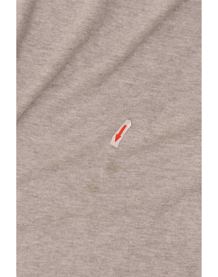 Męska bluza z grafiką Jack Wills, duża, szara, bawełniana w bloki kolorów