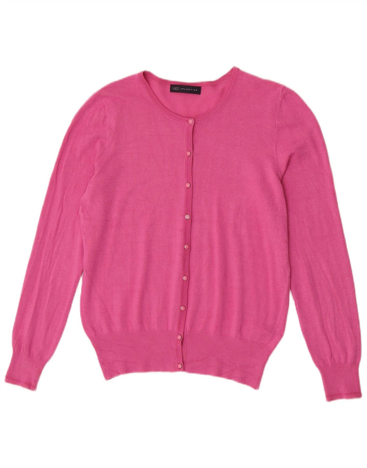 Sweter damski Marks & Spencer UK 14, średnioróżowy, wiskoza