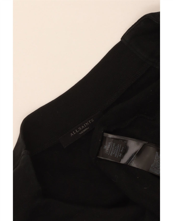 Damski sweter oversize ALL SAINTS UK 14, średni czarny, bawełniany