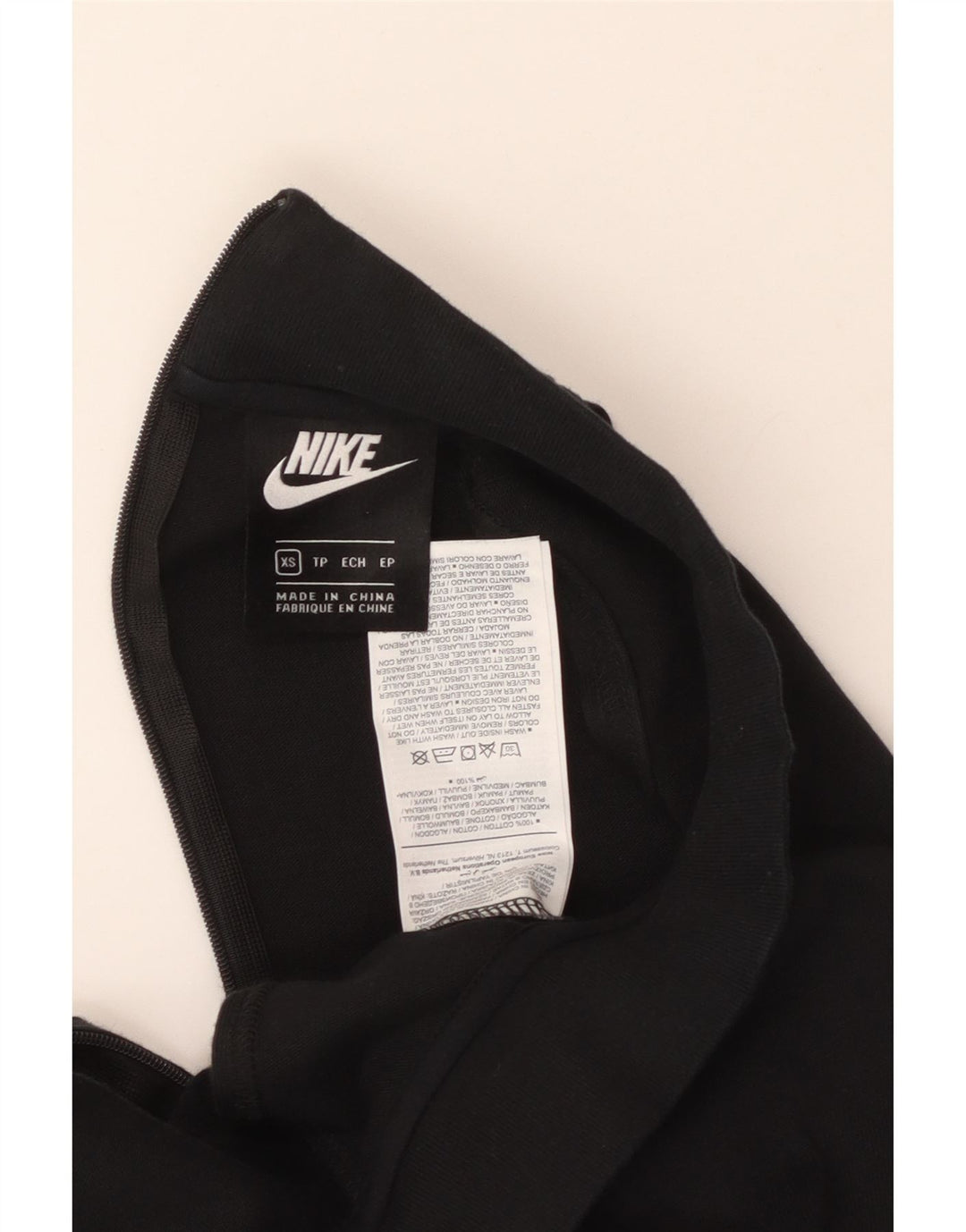 Damski kombinezon bez rękawów NIKE UK 6 XS, czarny, bawełniany