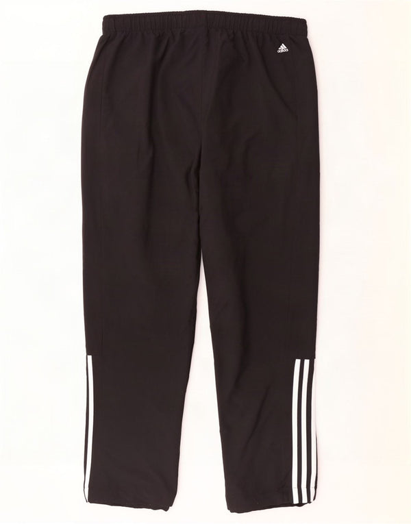 Męskie spodnie dresowe Adidas Climalite XL, czarne, poliestrowe