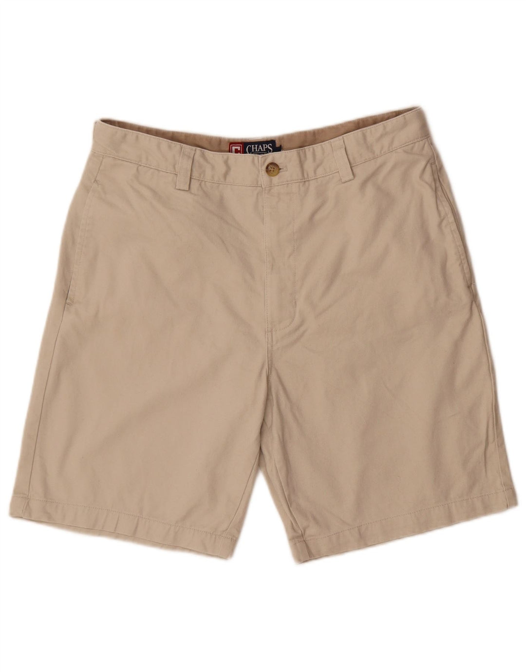 Męskie spodenki Chino Chaps W34, duże, beżowe, bawełniane