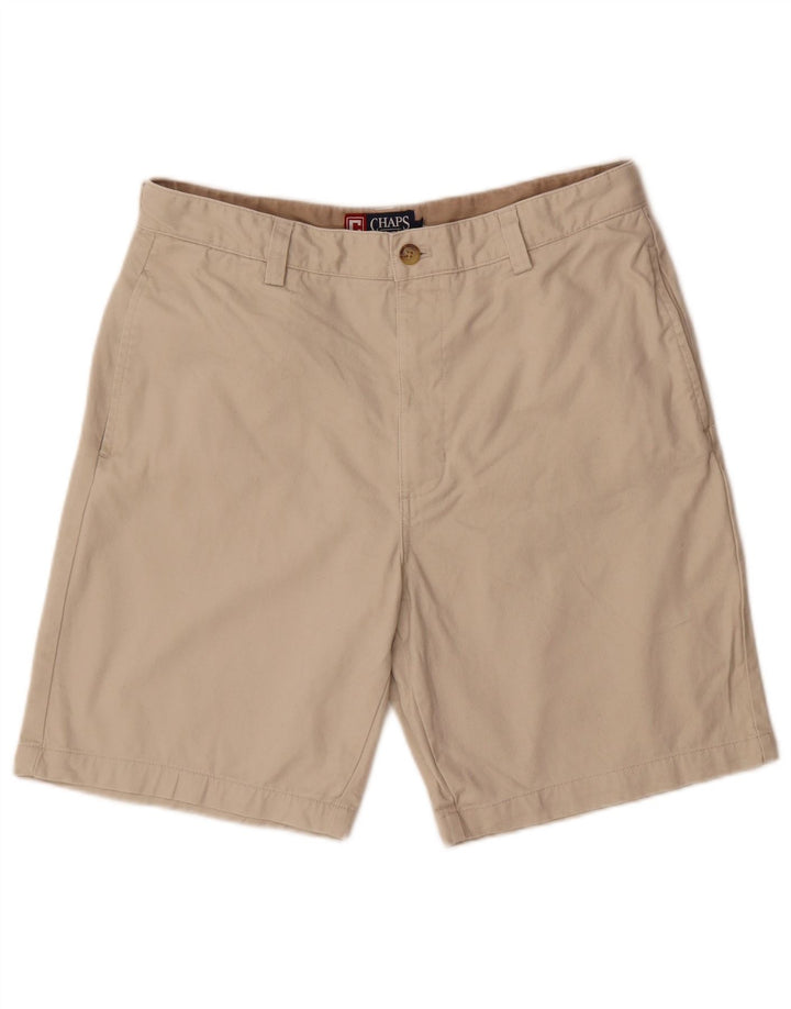 Męskie spodenki Chino Chaps W34, duże, beżowe, bawełniane
