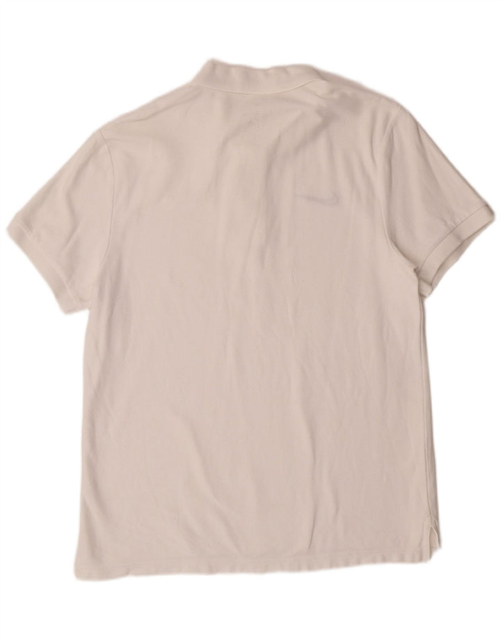 Męska koszulka polo NIKE, duża, biała