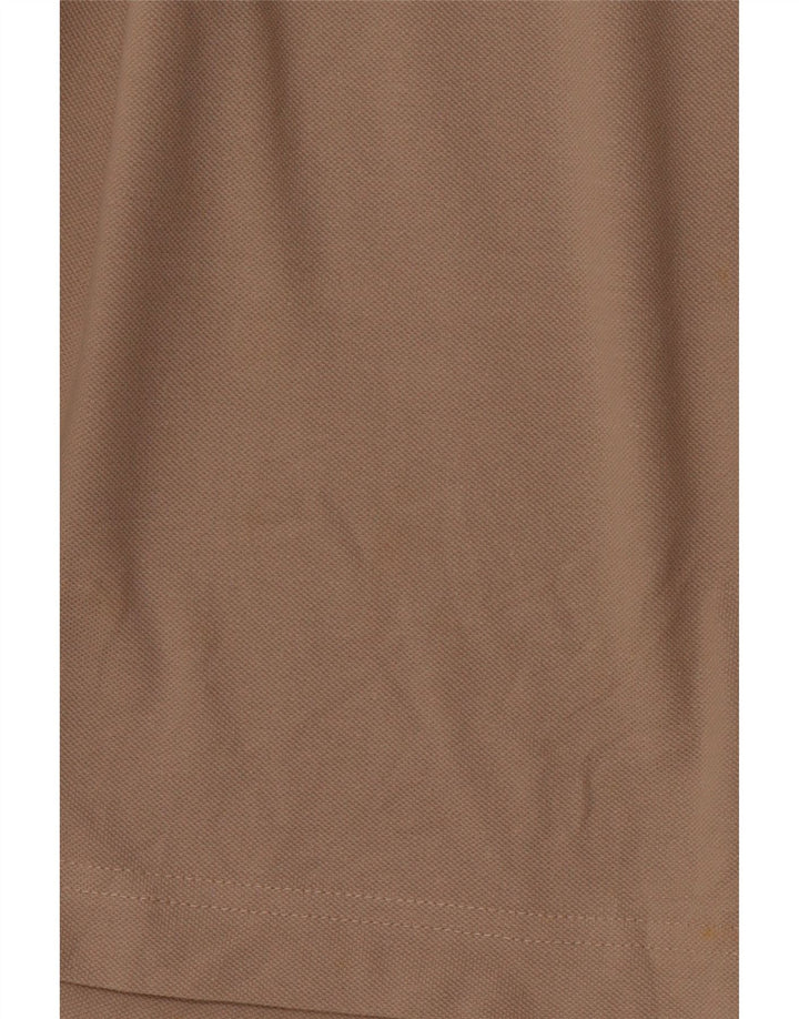 Męska koszulka polo KAPPA XL, brązowa, bawełniana