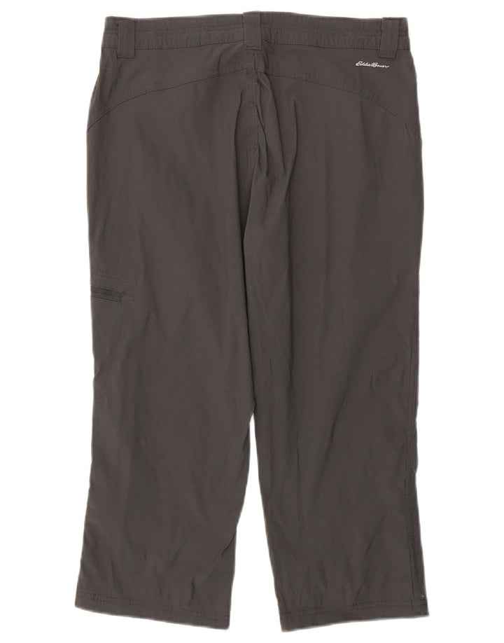 Spodnie damskie EDDIE BAUER Straight Cargo US 4 Small W30 L21 Szare