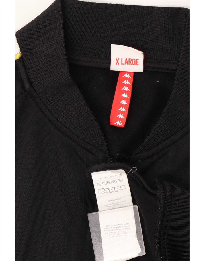 Męska kurtka dresowa Puma z grafiką XL, czarny, poliester z blokami kolorów