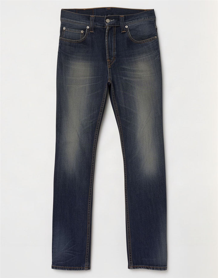 Męskie dżinsy Levi's 506 Straight W30 L34 Granatowa bawełna
