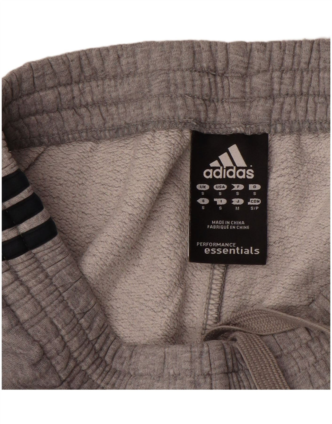 Męskie spodnie dresowe Adidas, małe, szare