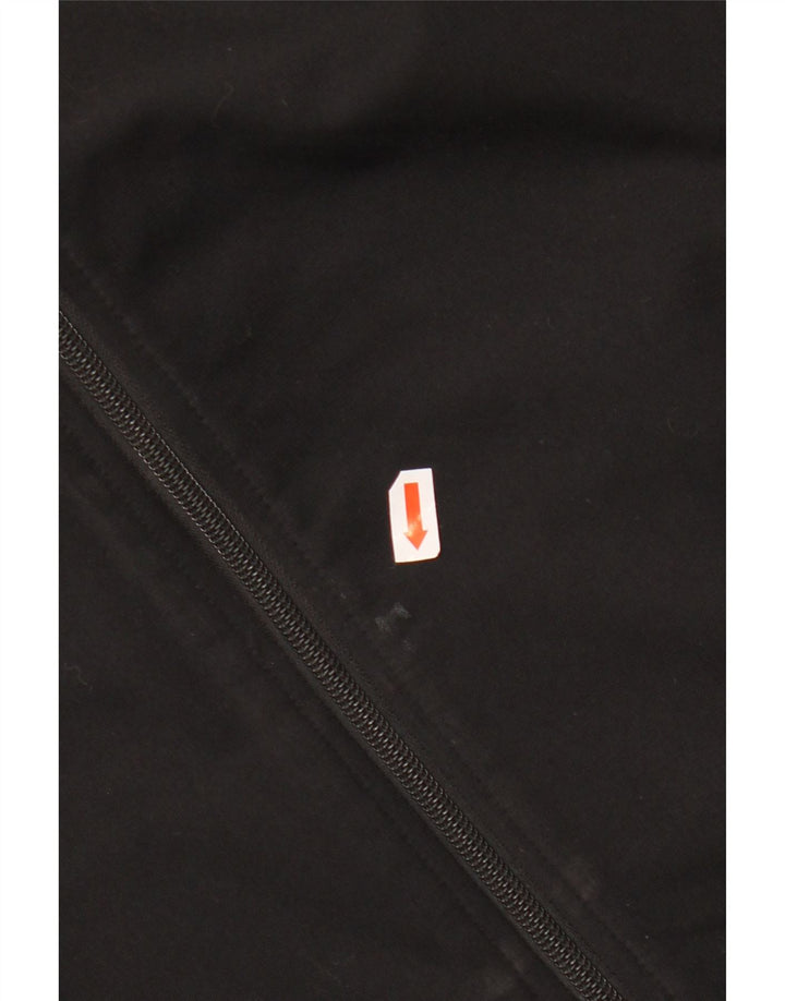 Damska kurtka dresowa ADIDAS UK 12/14, średni czarny poliester