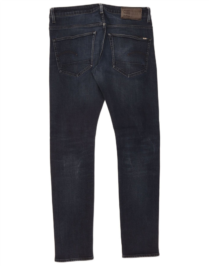 Męskie jeansy G-Star 3301 W34 L34 granatowe