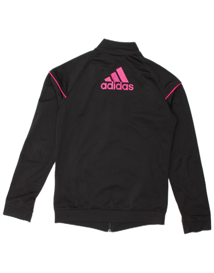 Damska bluza dresowa Adidas Graphic Top Jacket UK 8/10 Mały czarny poliester
