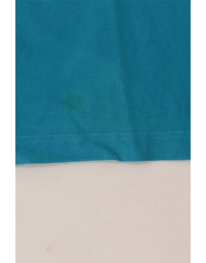 Damska koszulka Adidas Top UK 12 Medium Blue Cotton