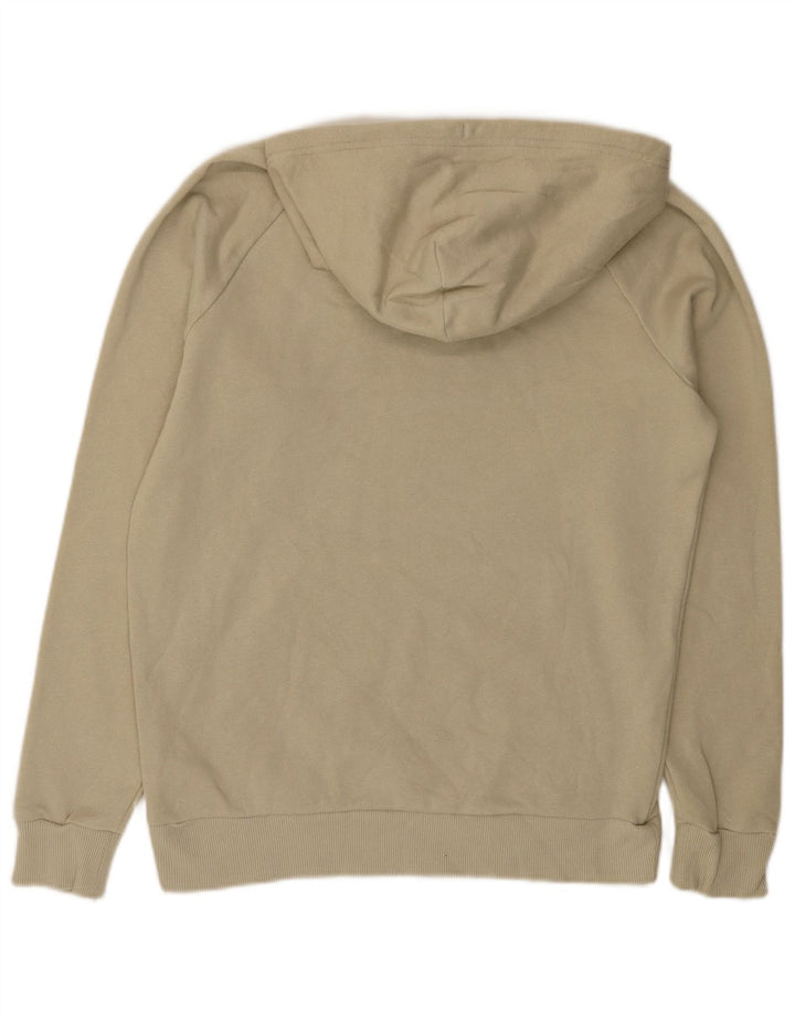 Męski sweter z kapturem Under Armour, mały, beżowy, bawełniany