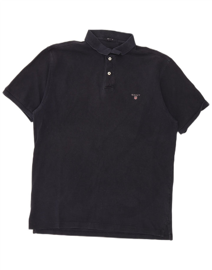 Męska koszulka polo Gant XL, granatowa, bawełniana