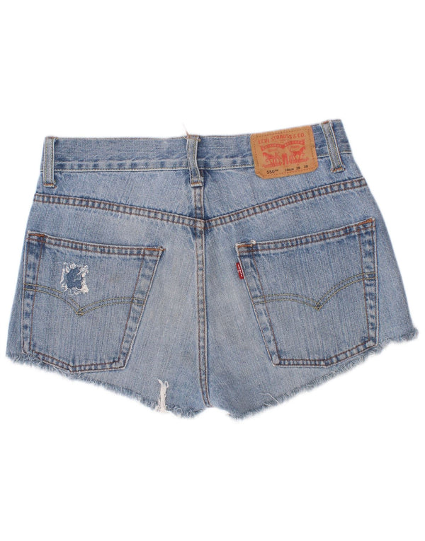 Spodenki dżinsowe Levi's 550 dla dziewcząt 15-16 lat W26 Niebieska bawełna