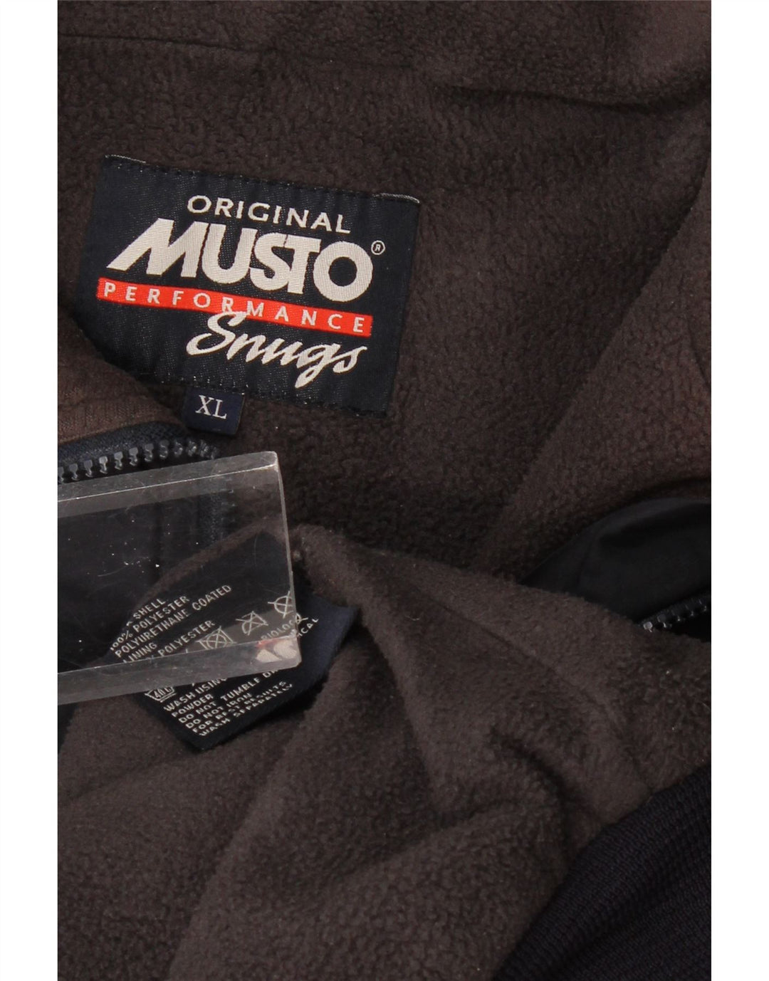 Męska kurtka bomber Musto UK 42 XL, granatowa, poliester