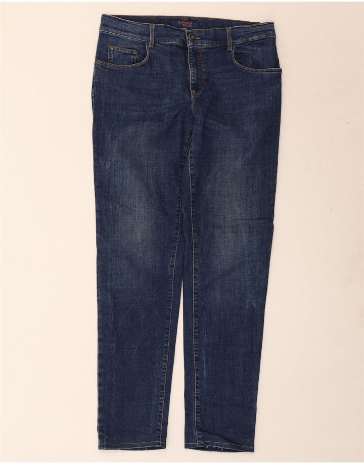 Męskie jeansy slim fit TRUSSARDI W33 L30 Niebieskie, bawełniane