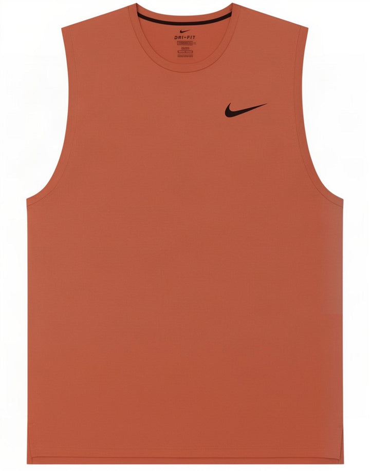 Męska kamizelka Nike Dri Fit Standard, średni brązowy poliester