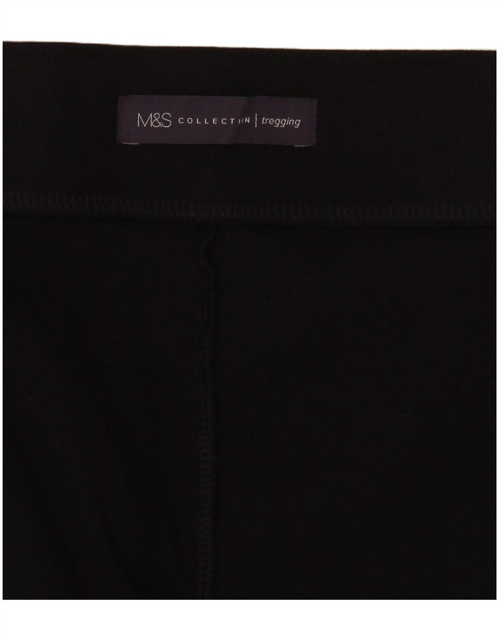 Legginsy damskie Marks & Spencer UK 14, duże, czarne